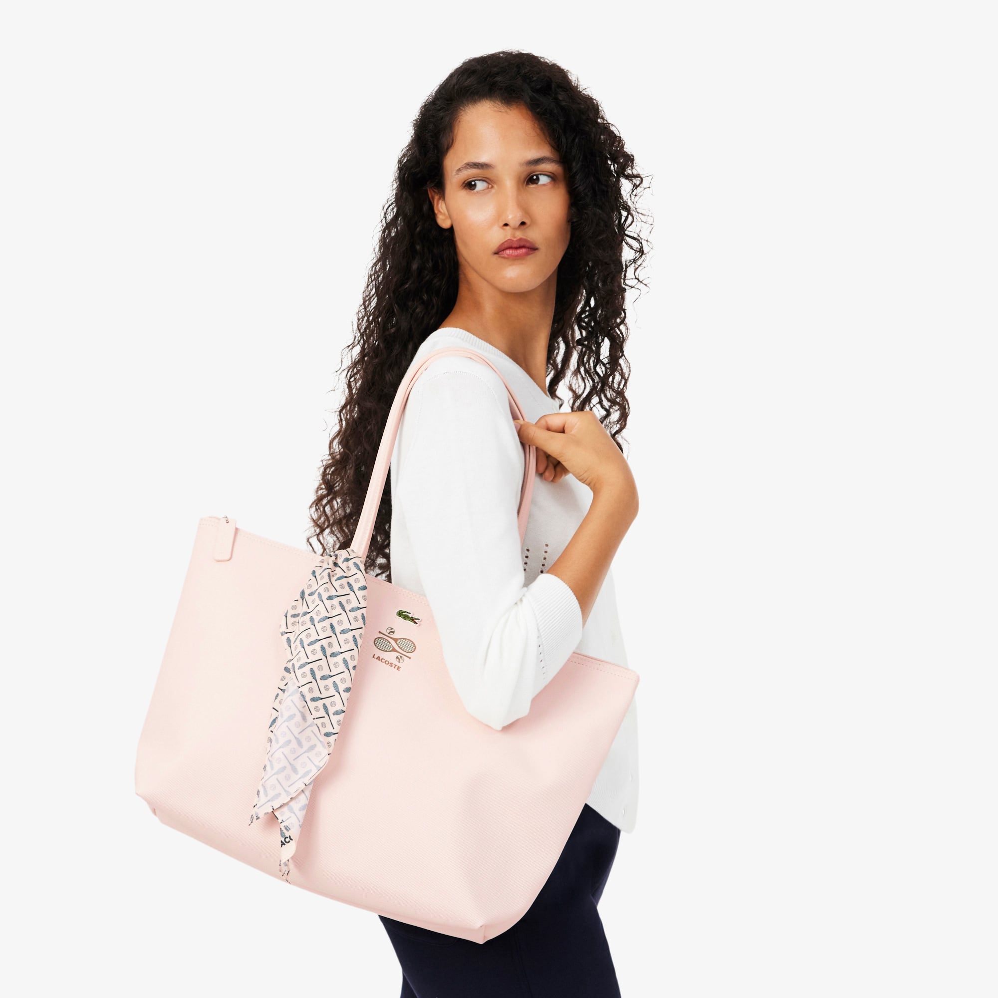 Large Lacoste L.12.12 Concept Petit Piqué Tote