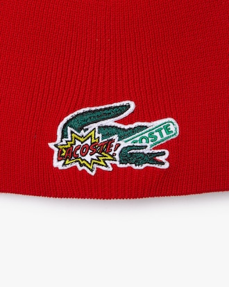 Kids' Comic Effect Badge Beanie