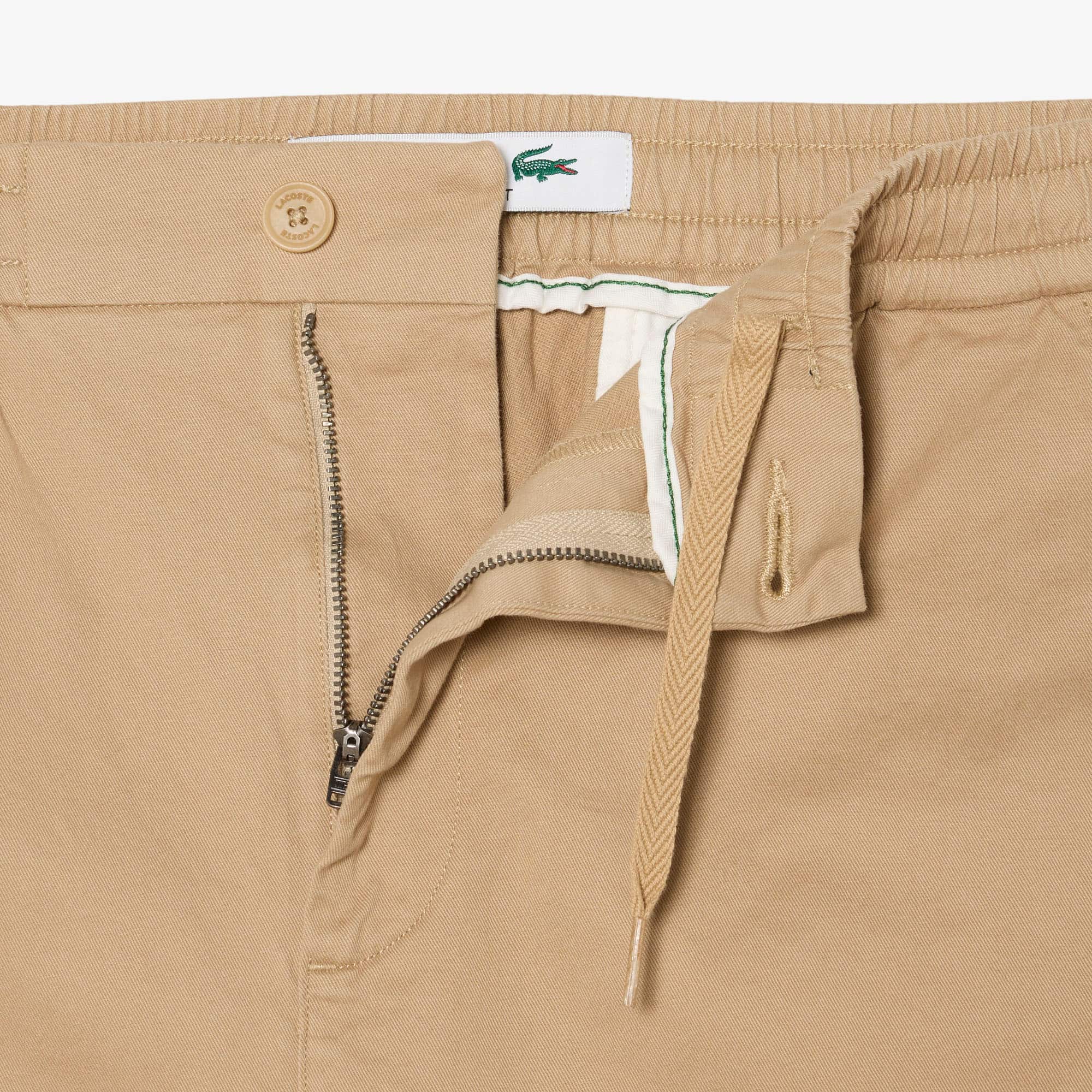 Regular Fit Cotton Twill Chino Pants