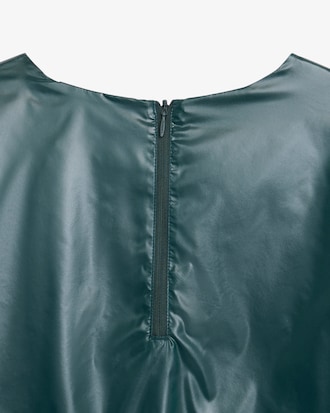Runway Glossy Taffeta Sweatshirt