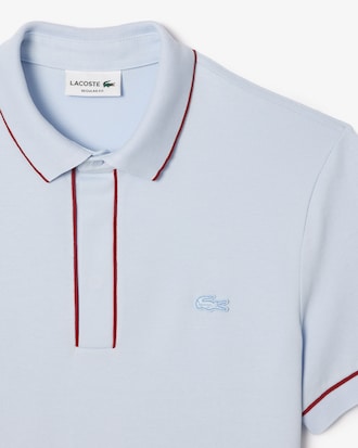 Men's Regular Fit Paris Stretch Piqué Polo