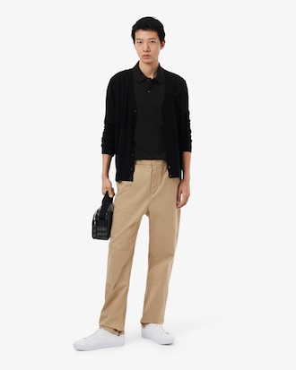 Polo Original L.12.12 slim fit manches longues