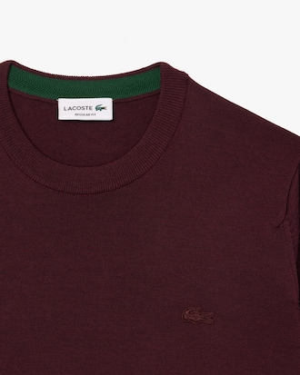 Men's Merino Wool Crew Neck Sweater