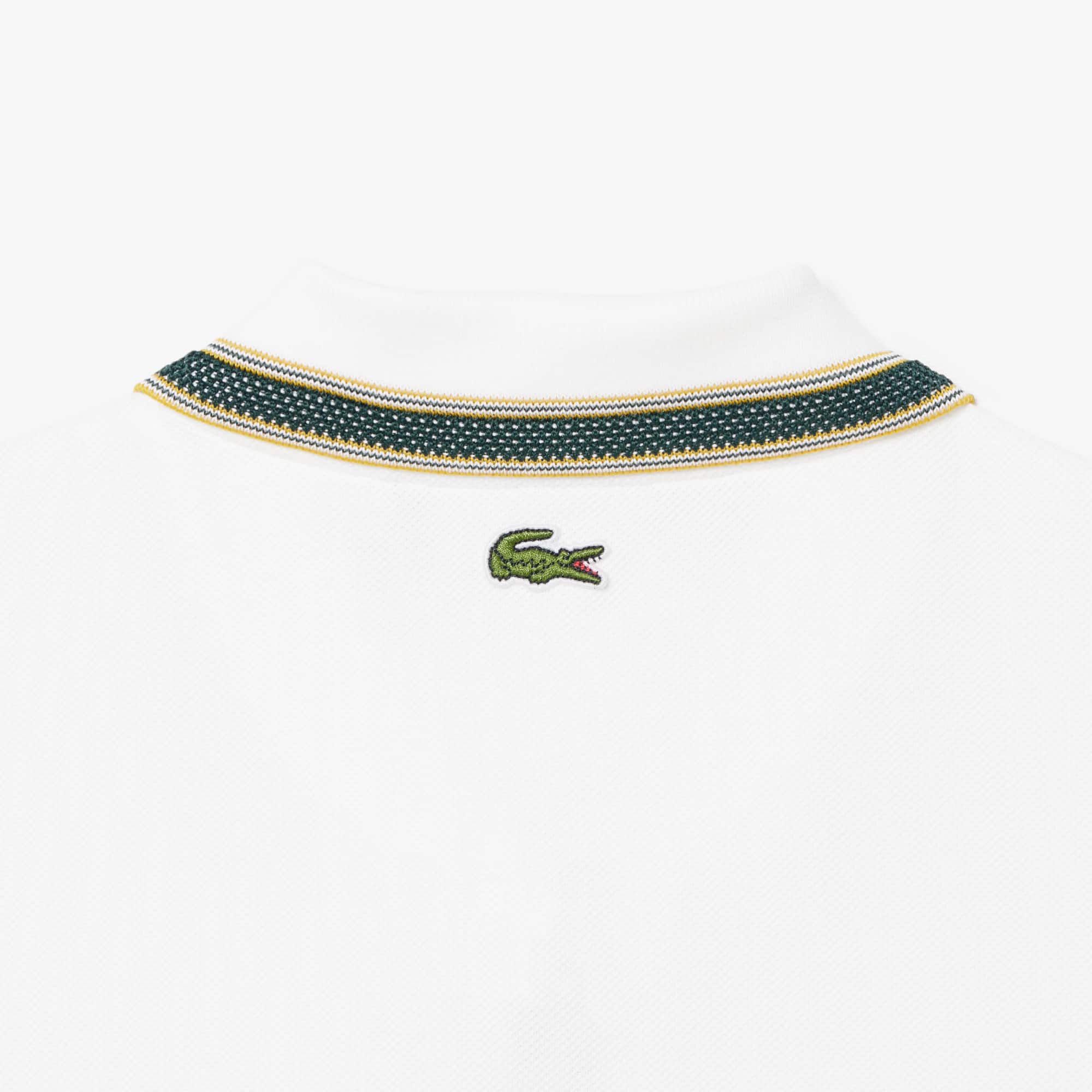 Classic Fit French Made Badge Accent Polo Shirt