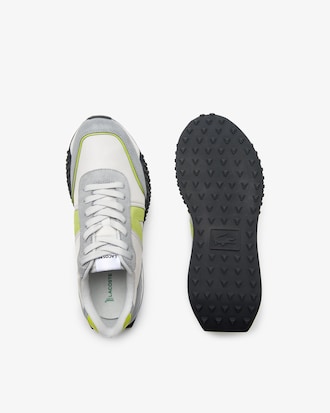 Sneakers Lacoste L-Spin Deluxe en piel contraste de color para hombre