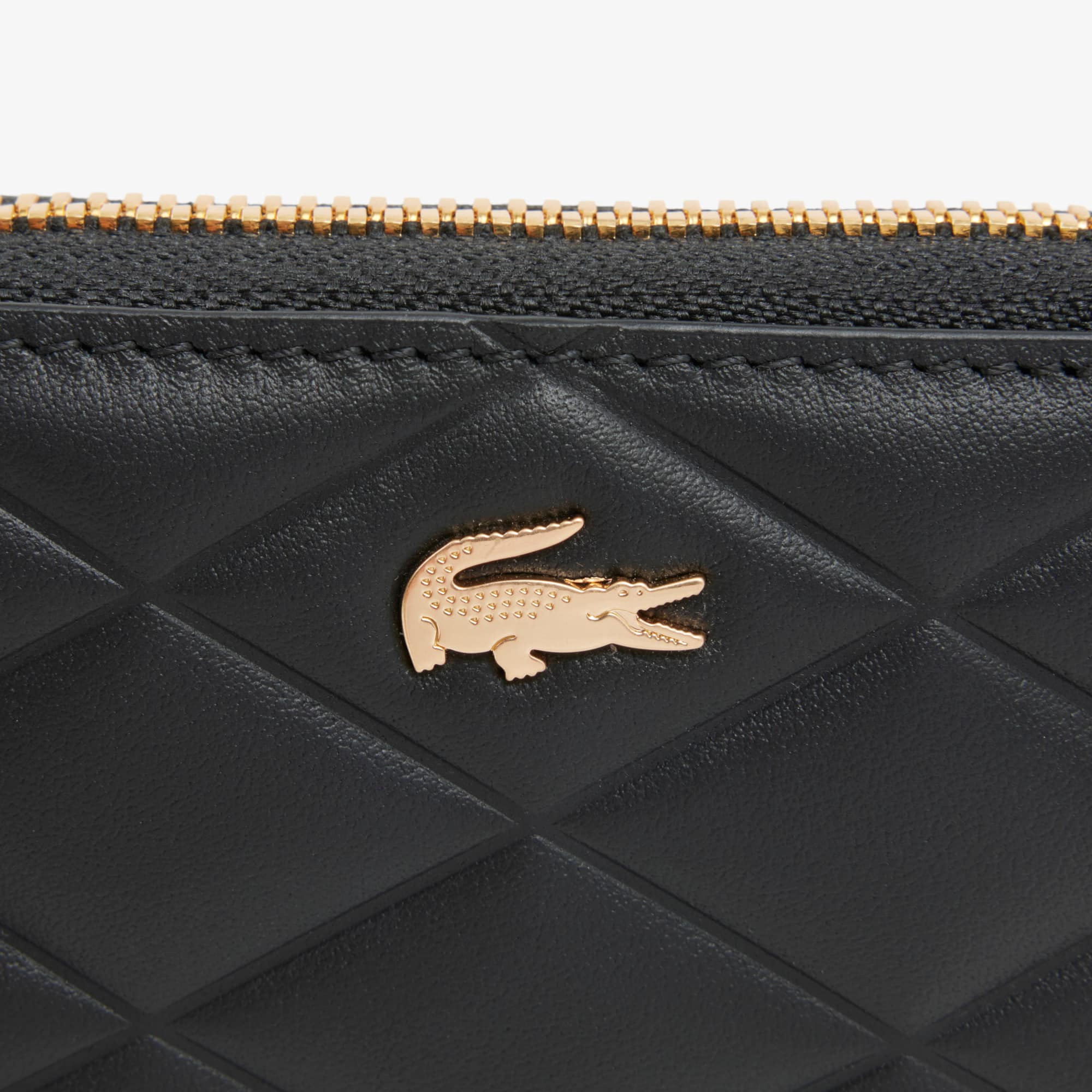 LACOSTE コンパクトウォレット ラコステ LACOSTE コンパクトウォレット （ブラック） -ファッション