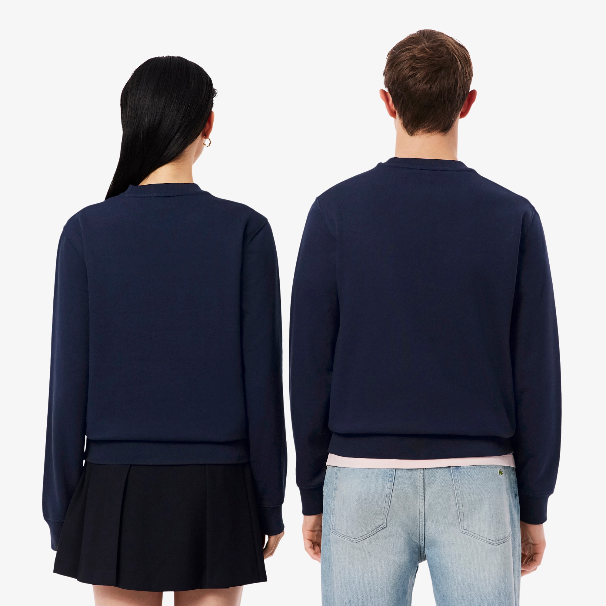 Embossed Fleece Sweatshirt