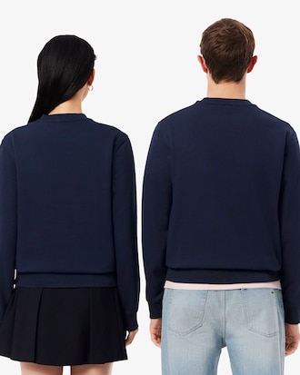 Embossed Fleece Sweatshirt