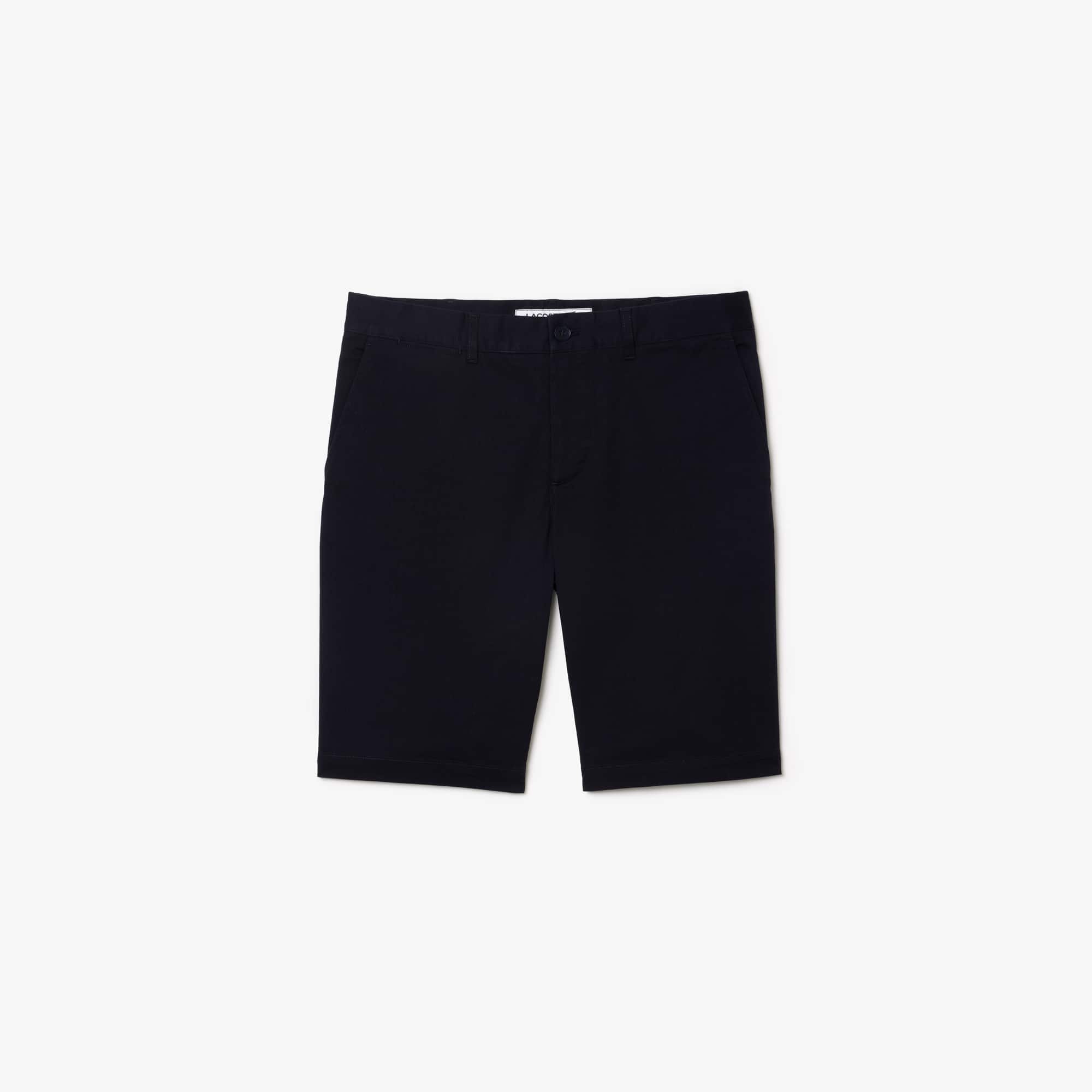 Men's Slim Fit Stretch Cotton Shorts