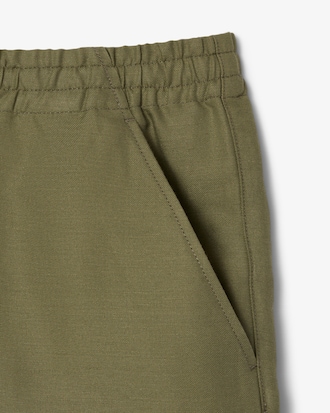 Men's Regular Fit Wool Blend Shorts