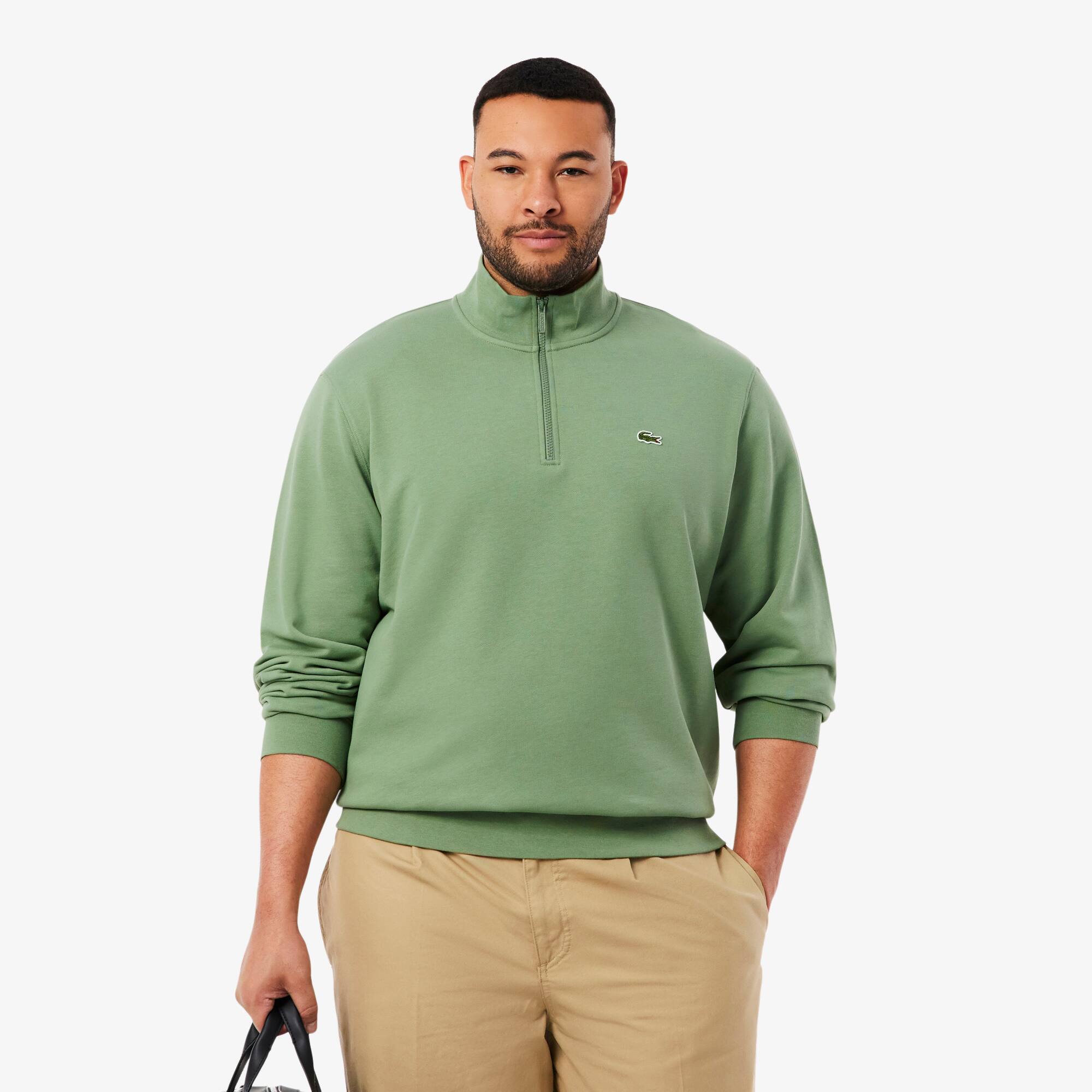 Men's Zip-Up Fleece Sweatshirt - Sweaters & Sweatshirts - New In