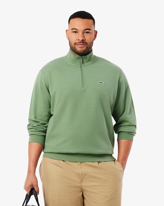 Sudadera polar con cuello alto y Cierre para hombre