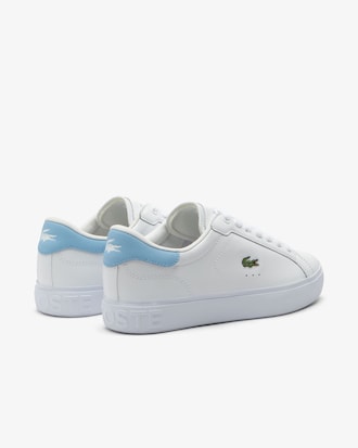 Women's Powercourt Graphic Leather Sneakers