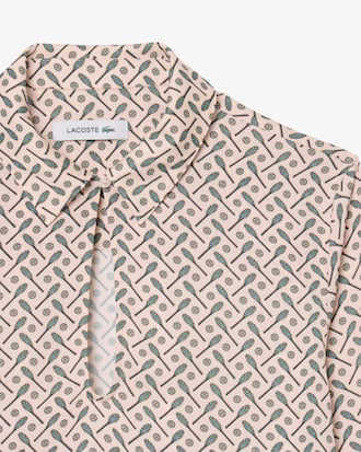 Regular Fit Printed Popover Shirt