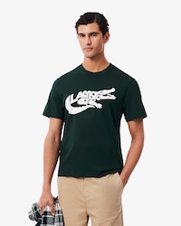 Classic Fit Printed Cotton T-shirt