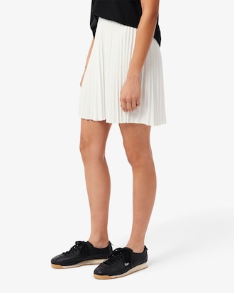 Jupe courte pliss&eacute;e