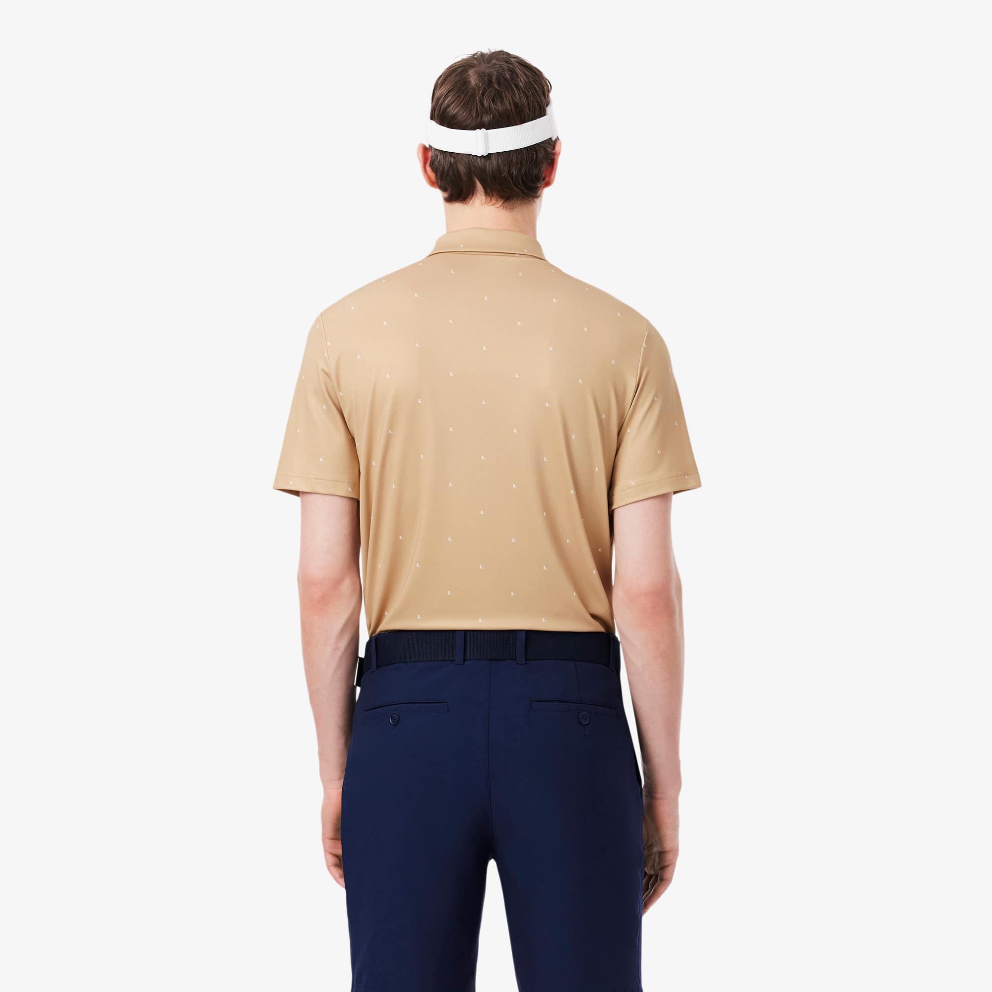 Regular Fit Printed Golf Polo