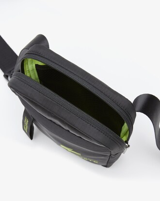Crossbody Lacoste con cierre vertical unisex