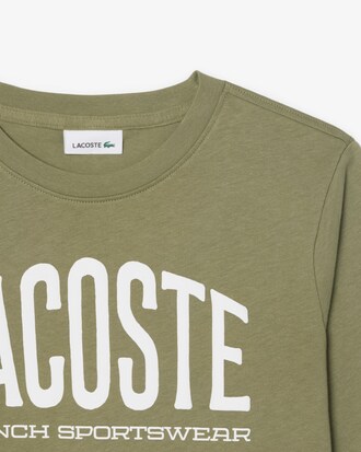 Playera Estampada de Manga Larga