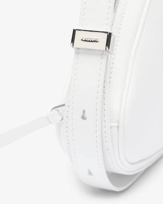Runway Leather Hobo Racket Bag