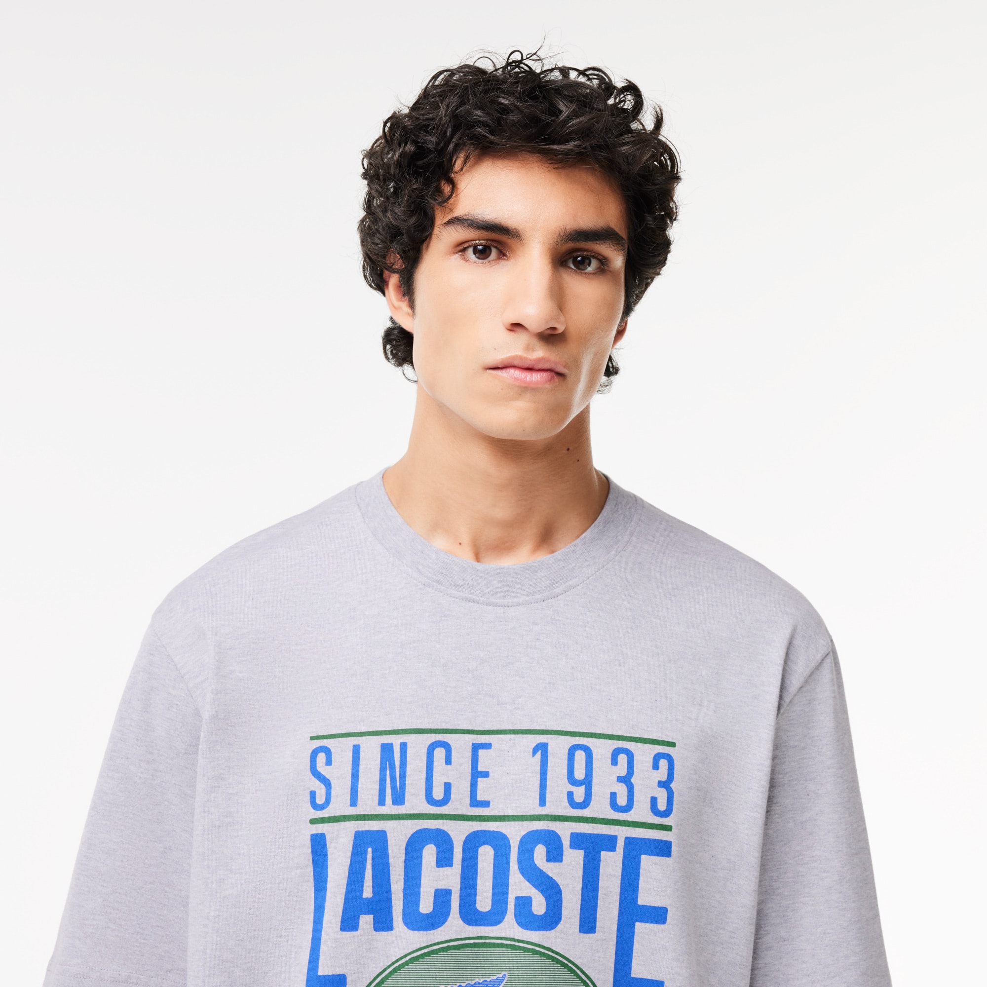 【SALE】LOOSE FIT T-SHIRT Men's Loose Fit Heavy Cotton Printed T-Shirt - T-shirts