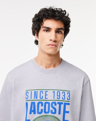 Men's Loose Fit Heavy Cotton Printed T-Shirt