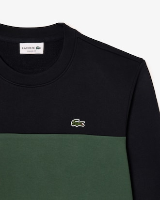 Men's Colorblock Crew Neck Sweatshirt