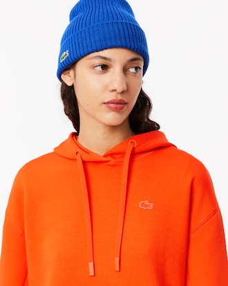 Sudadera con gorro de algodón para mujer