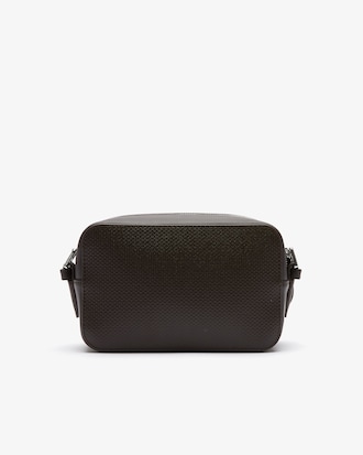 Chantaco Small Matte Piqu&eacute; Leather Shoulder Bag