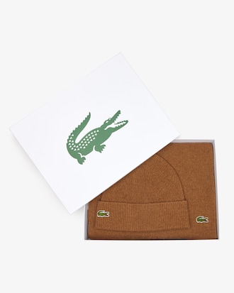 Unisex Wool Scarf & Beanie Gift Set