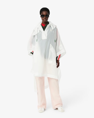 Jeans de mezclilla de pierna ancha para mujer