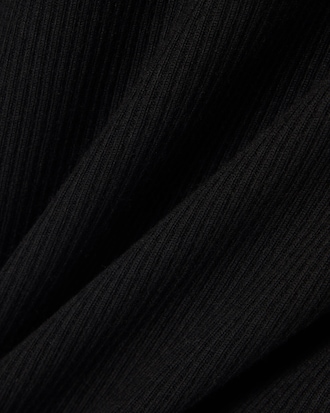 Playera Para Mujer De Corte Slim De Algod&oacute;n Acanalado