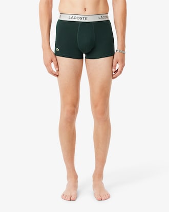 Men's 3-Pack Silver Waist Short Trunks