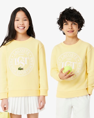 Kids' Printed Crew Neck Sweatshirt