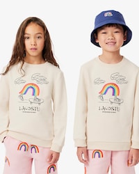 Sudadera polar estampada para ni&ntilde;o