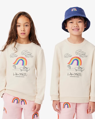 Sudadera polar estampada para ni&ntilde;o