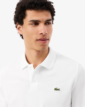 Men's Slim Fit L.12.12 Long Sleeve Polo