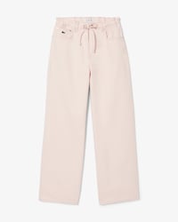 Jeans De Mezclilla De Pierna Ancha Para Mujer