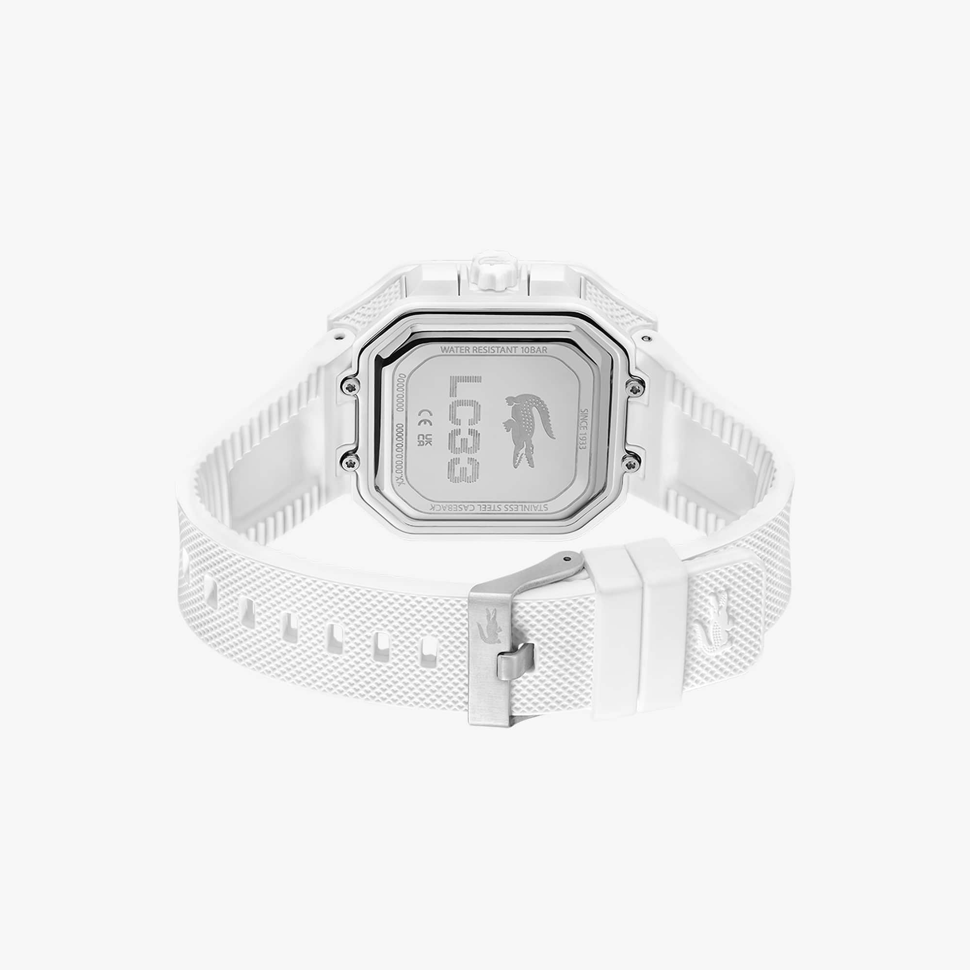 LC33 Analog and Digital Square Silicone Watch - Men's Watches