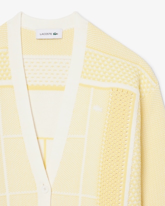 Tennis Court Long Cardigan