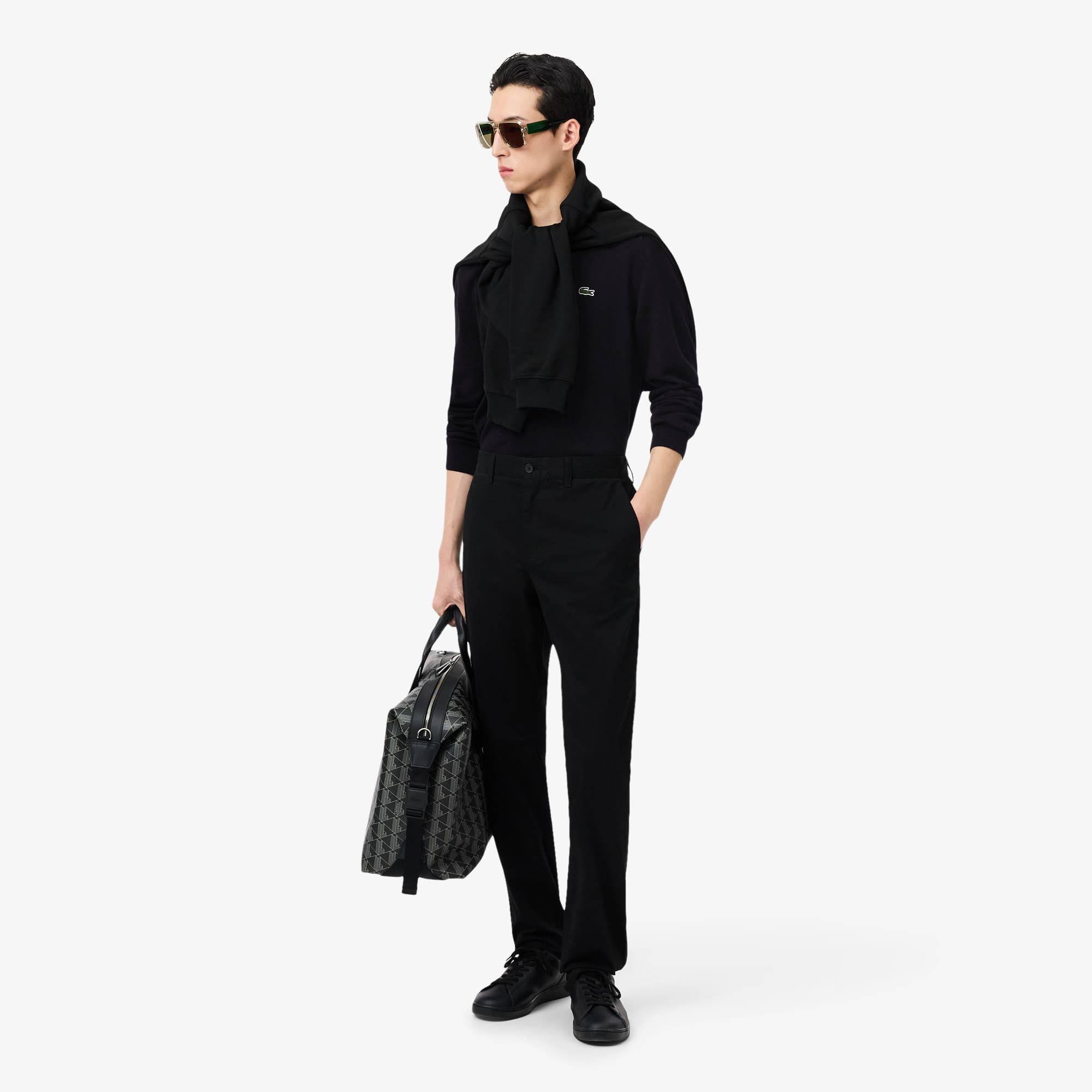 Men's Crew Neck Cotton Sweater - Sweaters & Sweatshirts - New In