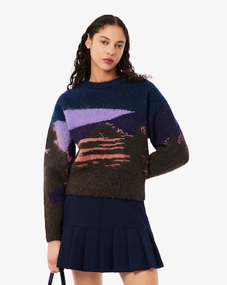 Women's Landscape Wool Sweater