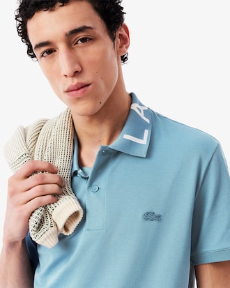 Men's Slim Fit Branded Polo