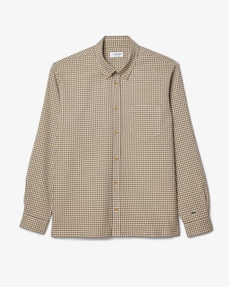 Sobrecamisa Regular Fit De Algodón A Cuadros