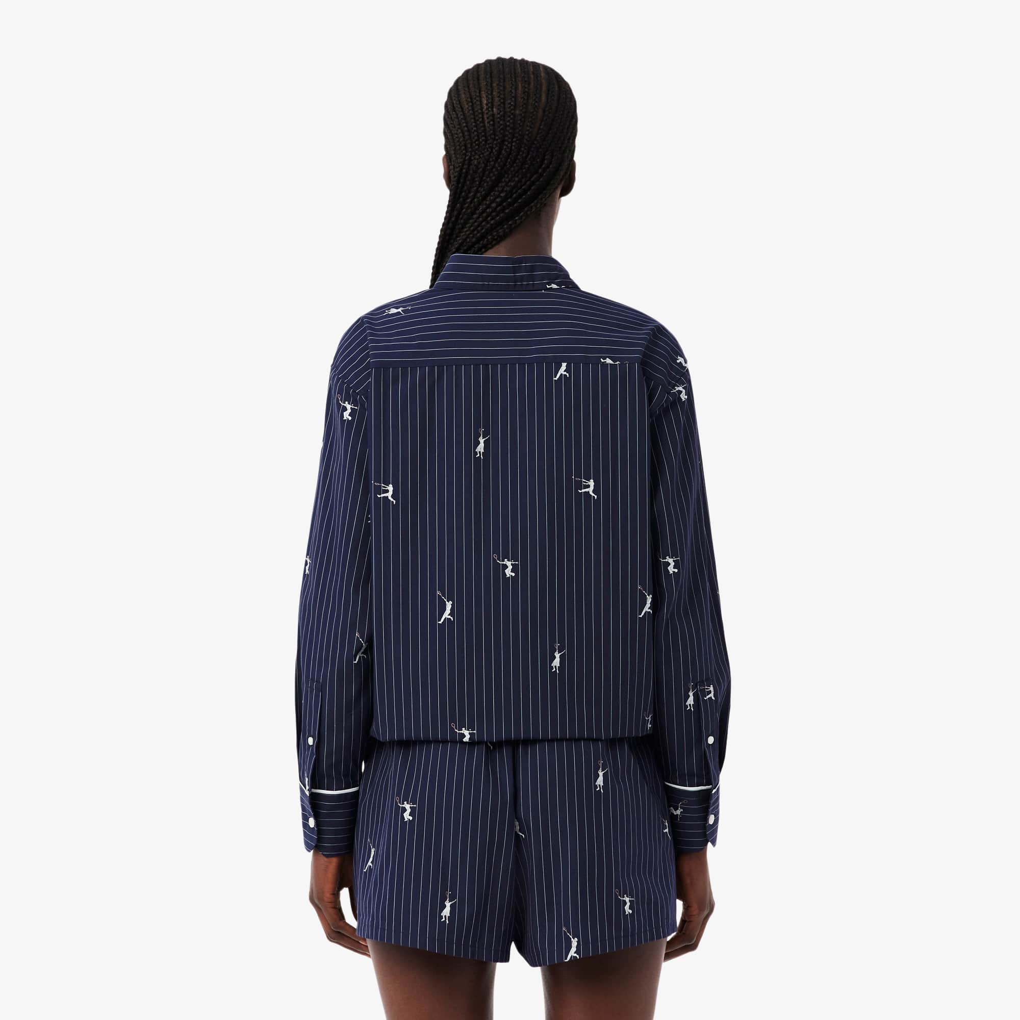 Oversized Shirt with Motifs - Women's Collection - New In 2026