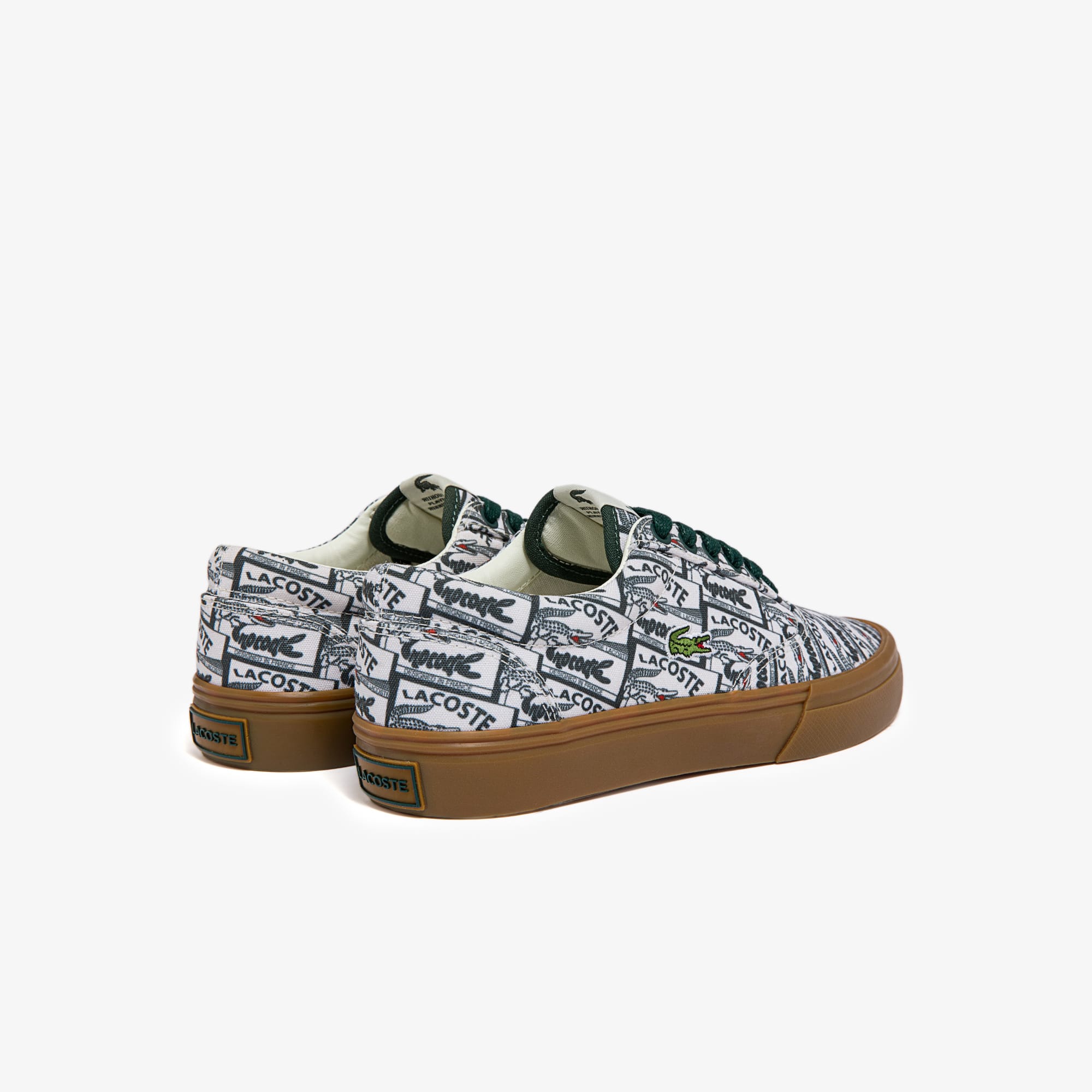 Women's Jump Serve Lace Canvas Printed Sneakers - Sneakers - New