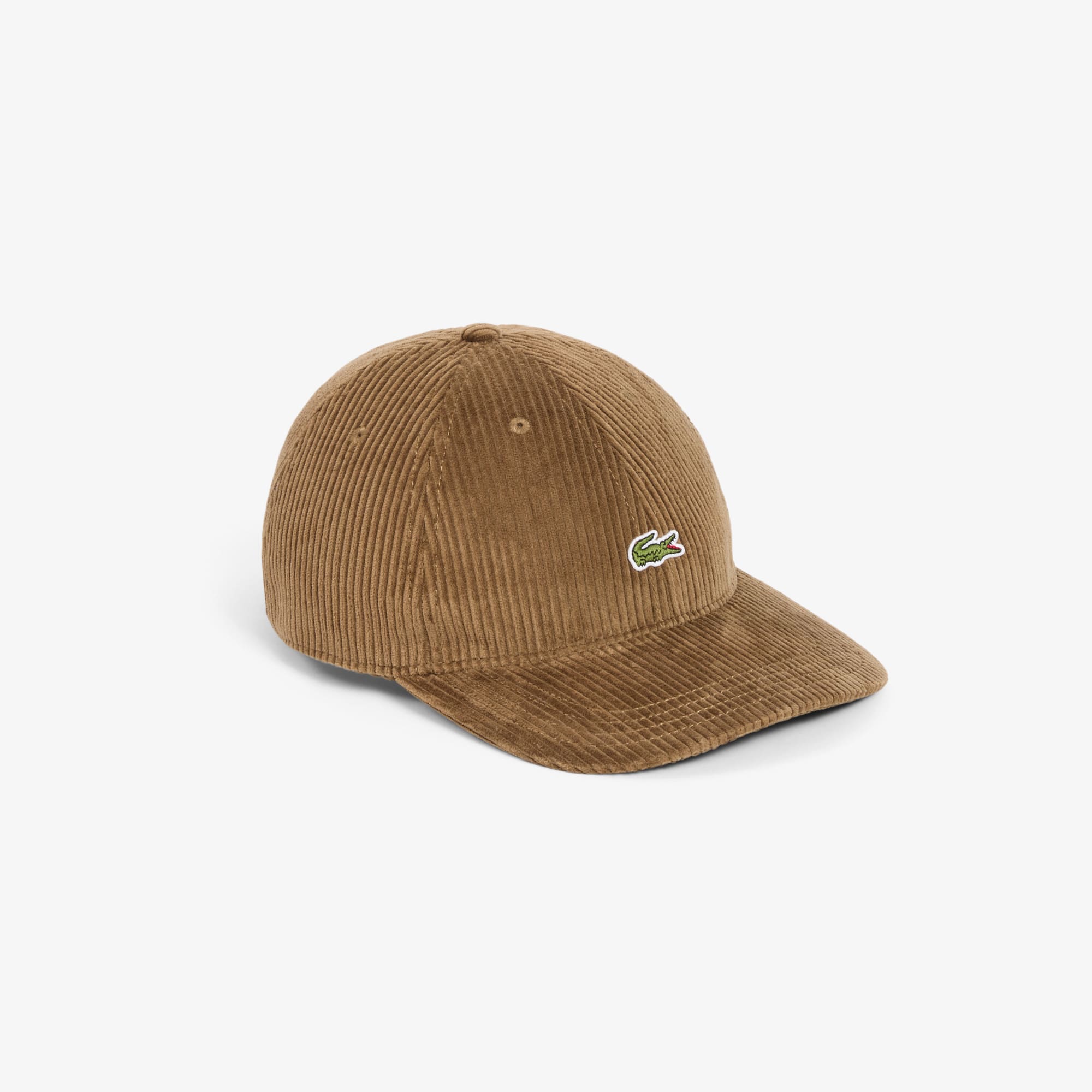 Lacoste Unisex Cotton Velour Cap - One Size In Brown
