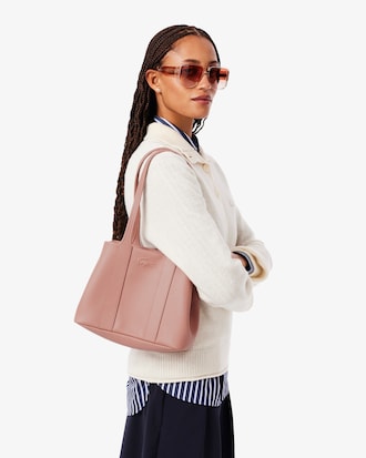 Small City Court Grain Leather Tote