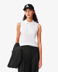 Women's Slim Fit L.12.D Sleeveless Stretch Polo