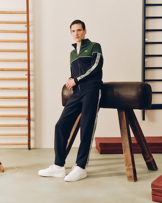 Men's Tennis Zip-Up Colorblock Sweatshirt
